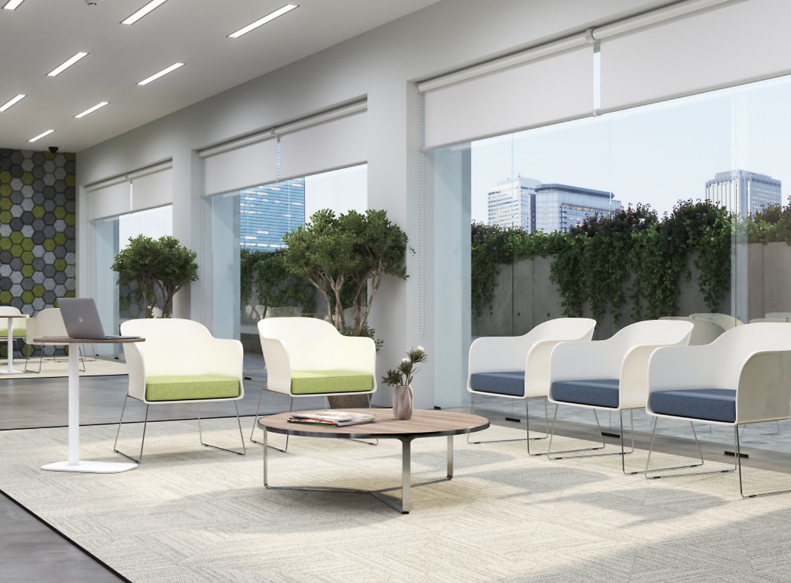 Área lounge colaborativa — Ergospazzio